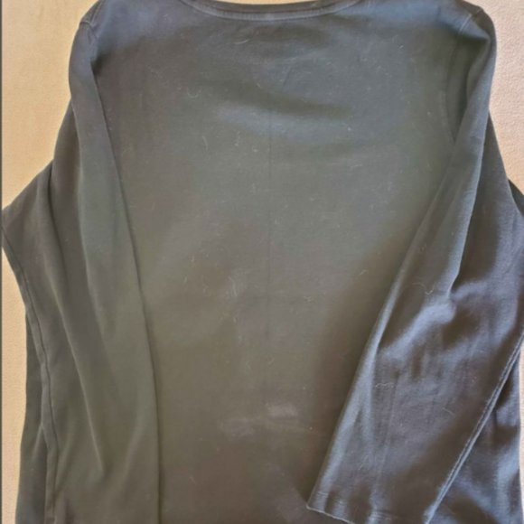 Women's Long Sleeve Tee with Graphics - Picture 3 of 4